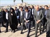 بازدید معاون رئیس‌جمهور از رودخانه شادچای صباشهر