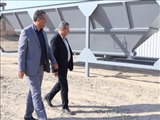 بازدید فرماندار و شهردار قرچک از روند احداث کارخانه آسفالت شهرداری قرچک
