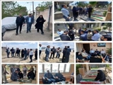 بازدید میدانی  مسئولان حراست و بازرسی فرمانداری پردیس از روستای کرشت به منظور ارزیابی و پیگیری مشکلات محلی