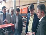 بررسی میدانی مشکلات یک واحد تولیدی با حضور سرپرست فرمانداری ملارد