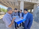 بازدید شهردار و اعضای شورای اسلامی شهر صالحیه از پروژه مجتمع تجاری ورزشی