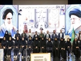 آئین تجلیل از دختران برگزیده در مسابقات دانش آموزی با عنوان «دختران آرمانی» در شهرستان ری برگزار شد