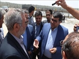 بازدید معاون هماهنگی امور عمرانی استانداری تهران از پروژه مخزن آب صالحیه