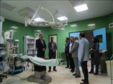 وضعیت بیمارستان۶۴ تخت خوابی پردیسان با حضور فرماندار اسلامشهر بررسی شد