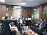 دیدار رئیس پست بانک شهرستان با فرماندار و بررسی راهکارهای توسعه خدمات بانکی