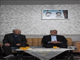 استاندار تهران در آغاز سفر شهرستانى خود به ملارد  به دیدار خانواده شهید رفت