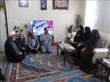 دیدار اعضای شورای اسلامی با تعدادی از خانواده های معظم شهدا و جانبازان شهرقدس