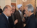 دیدار فرماندار و امام‌جمعه اسلامشهر با خانواده‌ شهید محسن وزیری