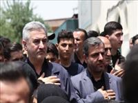 حضور فرماندار شهرستان پردیس در جمع عزاداران حسینی شهر پردیس و بومهن