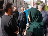 بازدید رئیس جمهور و  استاندار تهران از مناطق مسکونی آسیب‌دیده در جنگ تحمیلی ۱۲ روزه
