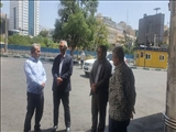 بازدید معاون عمرانی استاندار تهران با هدف بررسی روند خدمات رسانی به مردم از سازمان تاکسیرانی پایتخت