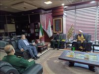دیدار فرمانده سپاه حضرت محمد رسول‌الله (ص) تهران بزرگ با استاندار تهران
