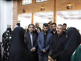 بازدید فرماندار از چهارمین دوره نمایشگاه پوشاک عفیفانه شهرستان قرچک