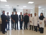 حضور فرماندار ویژه شهرستان ری در مرکز جامع اهدای خون شهید اسدی آذر شهرری