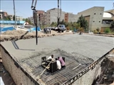 مراحل پایانی تکمیل پروژه احداث مخزن ۲۰۰۰ مترمکعبی ذخیره آب