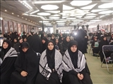 حضور مدیرکل امور زنان استانداری تهران در اجتماع باشکوه گرامیداشت ۱۱۰ شهید زن و کودک دفاع مقدس در مصلای تهران