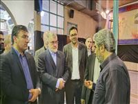 بازدید استاندار تهران از حسینیه جماران و حضور در بین مردم