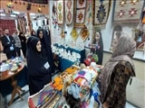 بازدید مدیرکل امور زنان وخانواده استانداری تهران  از نمایشگاه مشاغل خانگی شهرستان قرچک