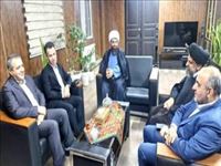 دیدار مدیرکل کمیته امداد استان تهران با فرماندار قرچک