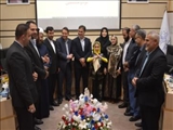 تجلیل رئیس و اعضای شورای اسلامی شهر و شهردار اسلامشهر از قهرمان رشته ووشو در صحن علنی