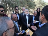 گفتگو استاندار تهران با اهالی جلیل‌آباد/ بازدید از یک واحد تولیدی فعال در زمینه کشاورزی