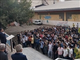 نواخته شدن زنگ بازگشایی مدارس در شهرستان شمیرانات توسط معاون اقتصادی استاندار تهران