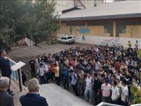نواخته شدن زنگ بازگشایی مدارس در شهرستان شمیرانات توسط معاون اقتصادی استاندار تهران