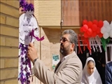 زنگ ایثار و مقاومت در مدرسه دخترانه هفت جوی نواخته شد