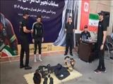 كسب مقام اول مسابقات استانی آتش‌نشانی توسط آتش‌نشان شهرقدسی