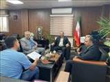 بررسی مشکلات گازرسانی به گلخانه های روستای صالح آباد توسط فرماندار قرچک
