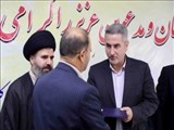 برگزاری آیین تودیع و معارفه سرپرست بخشدار جاجرود