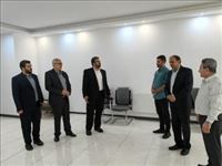بازدید فرماندار قدس از اداره دامپزشکی
