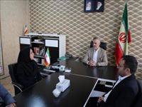 بازدید سرزده سرپرست فرمانداری بهارستان از دهیاری امام زاده باقر(ع)