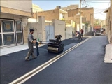 تداوم نهضت آسفالت در نقاط مختلف شهرقدس