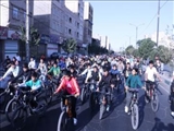 برگزاری همایش بزرگ دوچرخه‌ سواری در شهرصفادشت