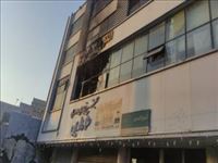 عملیات اطفای حریق و نجات ساكنین مجتمع تجاری علاءالدین شهرقدس