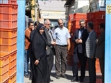 فرماندار قدس از خط تولید پلاستیک گستران البرز بازدید کرد