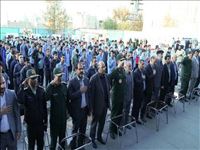 صبحگاه و رزمایش ملی دانش آموزی با حضور معاون استاندار تهران