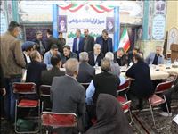 برپایی میز ارتباط مردمی همزمان با سفراستاندار تهران به شهرستان بهارستان