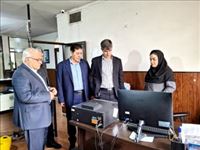 بازدید فرماندار ملارد از اداره ثبت‌احوال این شهرستان