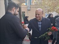 تکریم دانشجویان توسط فرماندار اسلامشهر