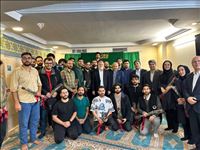 گپ و گفت صمیمی و بی‌واسطه استاندار تهران با دانشجویان در خوابگاه امام حسین(ع)/از طرح مطالبات دانشجویان  تا رقابت فوتبال‌دستی با معتمدیان