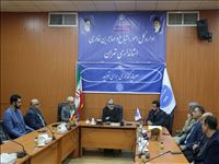 برگزاری آئین تکریم و معارفه سرپرست حراست اداره کل امور اتباع و مهاجرین خارجی استانداری تهران