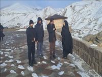 بازدید میدانی و سرزده مدیرکل امور شهری استانداری تهران از شرق استان در پی برف و یخبندان