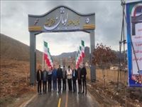 بهره‌برداری از پروژه‌های عمرانی ۲ روستای خسروان و لومان با حضور بخشدار دماوند