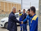 بازدید فرماندار پردیس از ادار گاز شهرستان/بررسی وضعیت شبکه گاز شهری در مناطق آسیب دیده از حمله آمریکایی صهیونی