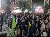 حماسه بیعت در زیر باران بهاری؛ میثاق امت با ولایت در میدان امام خامنه‌ای (ره) شهر گلستان