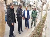 بازدید میدانی فرماندار و شهردار از پروژه‌های عمرانی شهرداری قدس