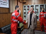 ایثار نجاتگران هلال احمر در شرایط جنگی قابل ستایش است