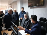 بازدید استاندار تهران از مرکز ۱۲۴ صمت استان تهران